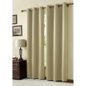 Better Homes And Gardens Gold Textured Grommet Curtain Panel