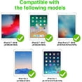 thumbnail image 2 of duomi-Screen Protector for iPad 9.7 inch (2018/2017 Model, iPad 6th/5th Generation) iPad Air 2/ iPad Air 1/ iPad Pro 9.7, Anti-Scratch Tempered Glass Film [2-Pack], 2 of 4