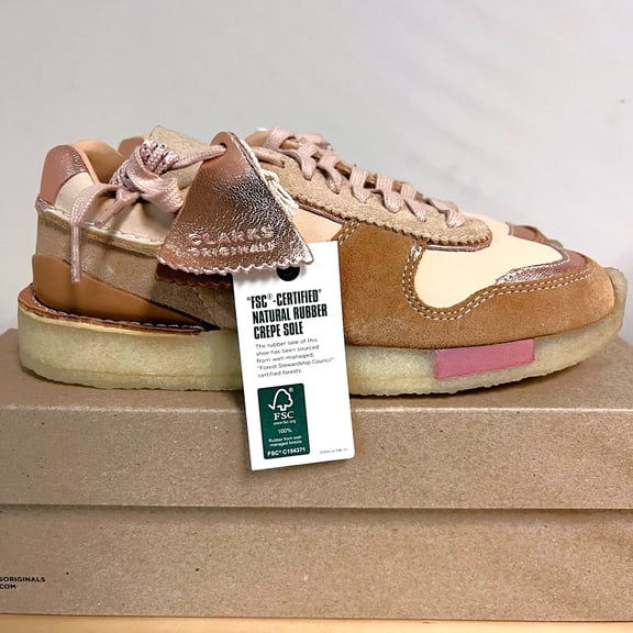 Clarks Originals Women's Tor Run, Light Tan Combination, 6