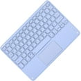 thumbnail image 3 of iPad 10.2 9th /8th/7th Generation Keyboard case with trackpad Cute Color Keyboard Ultra-Thin Removable Bluetooth Smart Keyboard Cover, 3 of 8