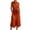 Saffron, variant on Women's Linen Midi Dress Button Down Shirt Dresses with Pocket 2026 Summer Collared Sleeveless Split Belt Dress,Saffron (S)