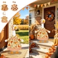 thumbnail image 4 of Fall Maple Leaf Goose Outfits for Porch,23 Inch Cement Goose Clothes Dress and Hat Costume Set for Fall Decorations Lawn Garden Yard, 4 of 7