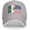 Gray, variant on Mexican American Flag Hat for Men Women Mexico USA Friendship Flag Baseball Cap Black Snapback Hat