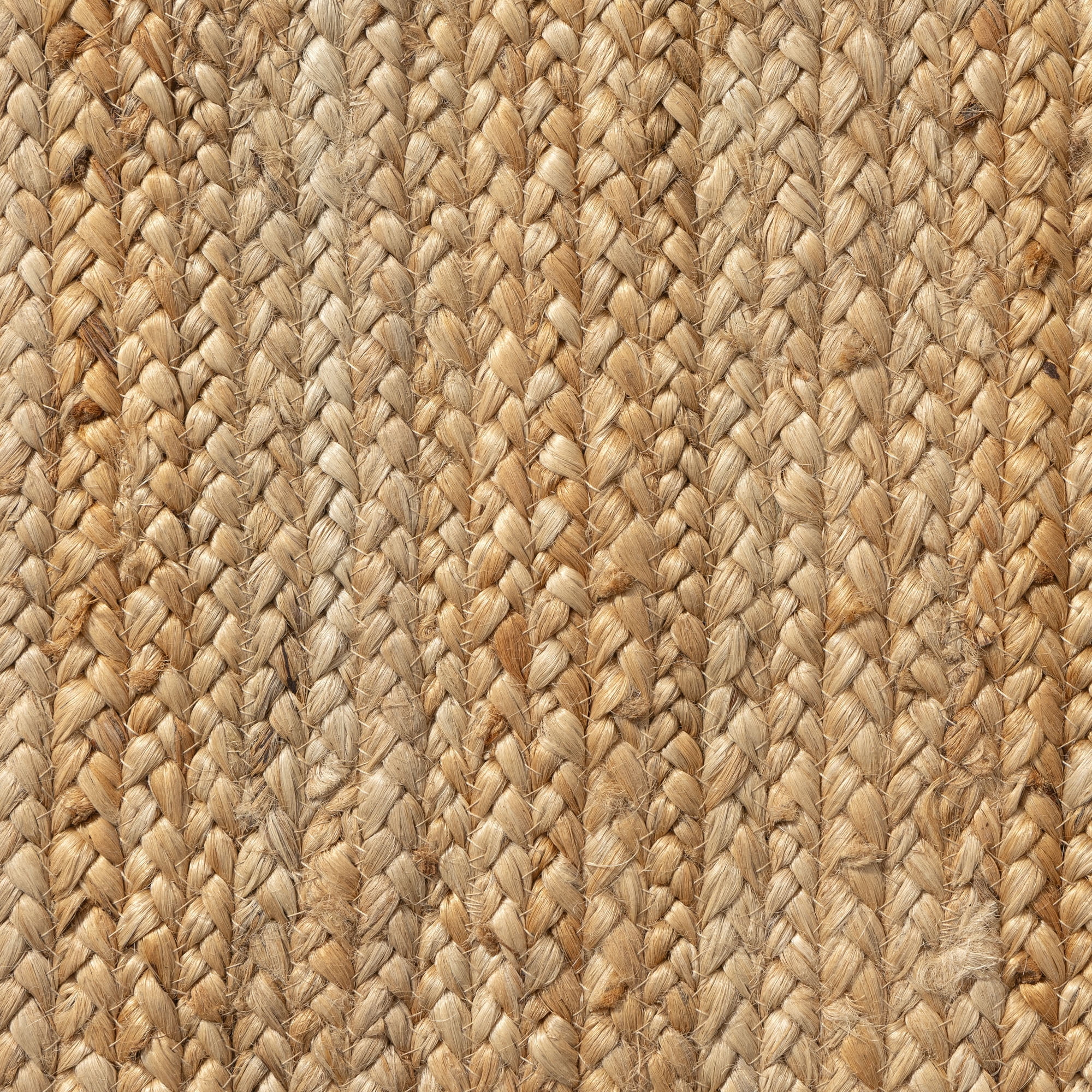 Harlow Hill Teni Braided Jute 2' x 3' Brown/Natural Bordered Performance Indoor Area Rug