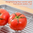 thumbnail image 4 of MesaSe Baking Sheet with Rack Set with Stainless Steel Wire Rack Set - Large Cookie Sheets for Baking - Baking Sheets for Oven Sheet Pan Tray and Rack, 4 of 10