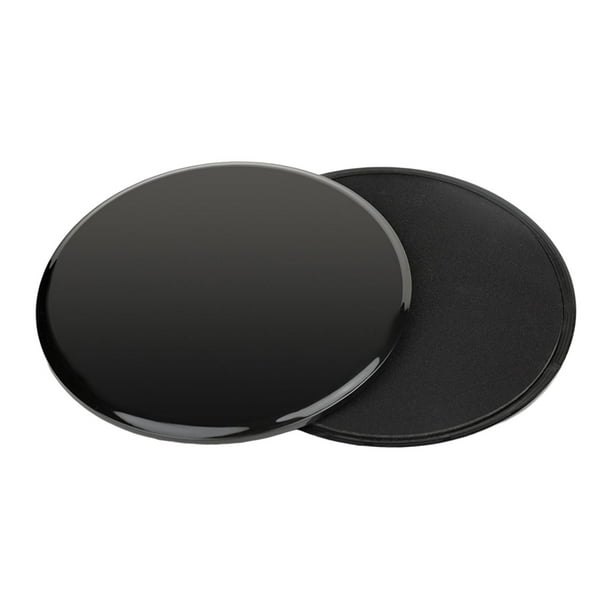 Deslizadores de núcleo de 2 uds para trabajar con discos deslizantes de doble cara en alfombras o equipo de entrenamiento de suelo de madera dura para Negro shamjiam Deslizadores de núcleo