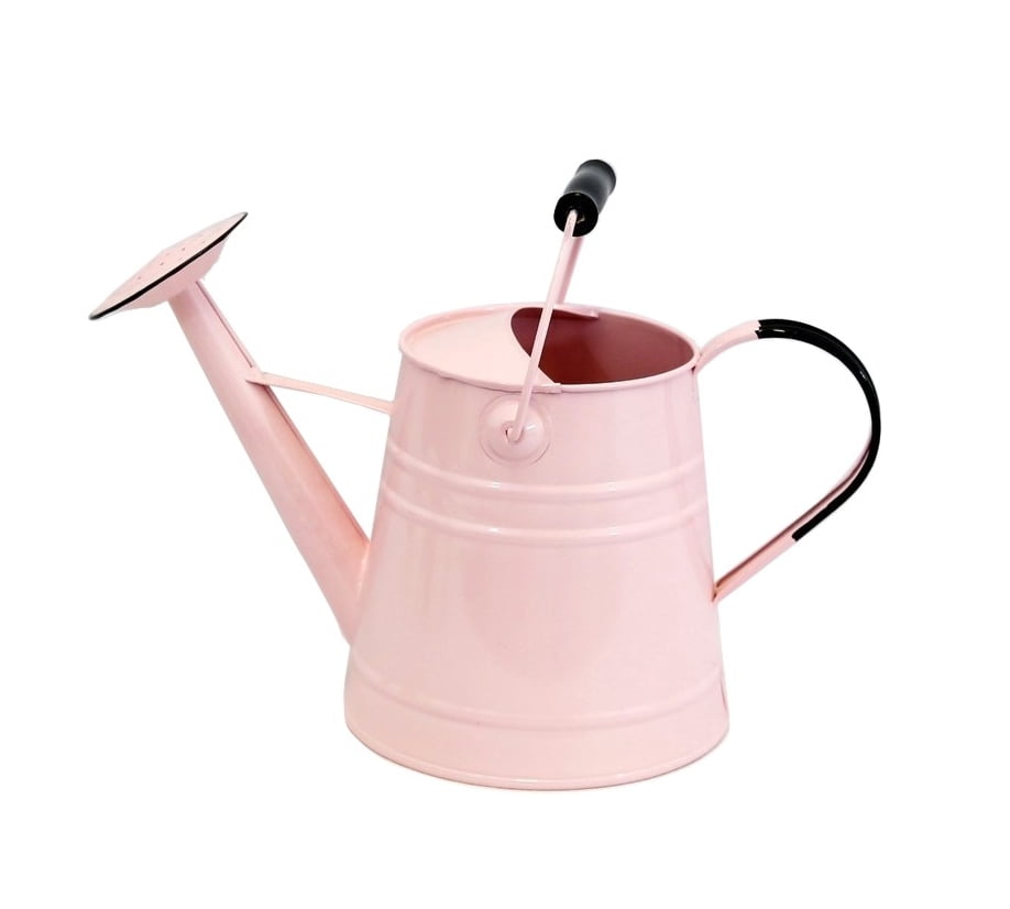 Pink Enamel Watering Can