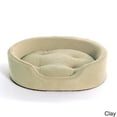 thumbnail image 2 of Snuggle Terry & Suede Oval Pet Bed - S, 2 of 5