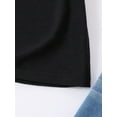 thumbnail image 5 of 1Pc Black Girls Funny 2nd Grade Print Design - Daily Casual And Back To School T-Shirt, Soft Cotton, Slightly Stretchable, Suitable For Spring, Summer, And Autumn, Machine Washable, Best Gift For Kid, 5 of 6