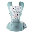 thumbnail image 1 of Multifunctional Newborn Baby Carrier Sling Wrap Versatile Backpack Front Back, 1 of 9