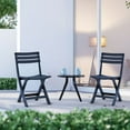 thumbnail image 2 of Aria Home 30" Terrasse Outdoor Folding Chairs Set of 2 – Durable Space-Saving Garden Chairs, 2 of 6