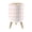 Color 3, variant on Small Trash Can with Lid Yellow Roses Soft Watercolor Painting Green Leaves Buds 1.8 Gallon Dog Proof Trash Can Round Garbage Can Waste Bin Wastebasket for Bathroom Bedroom Living Room