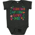 thumbnail image 3 of Inktastic Mamaw and Papaw Love Me Girls Baby Bodysuit, 3 of 5