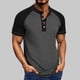 thumbnail image 1 of pstuiky camisetas para hombre, Blusa informal de manga corta con cuello vuelto y media cremallera para hombre camisas casuales para hombre xl, 1 of 7