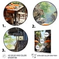 thumbnail image 3 of Designart "Rhythms of the Thai Market I" Cityscapes Floater Framed Canvas Wall Art, 3 of 7