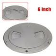 thumbnail image 4 of 6inch Boat Marine Polished Deck Inspection Access Hatch Cover 316 Stainless Steel, 4 of 11
