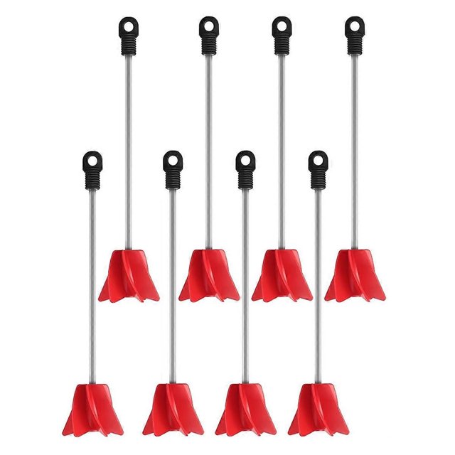 8 Pcs Paint Stirrer for Drill, Drill Mixer Attachment, Epoxy Mixer, Helix Drill Paint Mixer for Most Drills