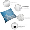 thumbnail image 4 of BANET Throw Pillow Cushion Cover, in The Sky Life Hope Surface of Body Image, Decorative Square Accent Pillow Case 24x24in, 4 of 5