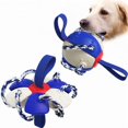 thumbnail image 1 of Pet UFO Ball Toy Pet Flying Saucer Football Toy With Soft Rope For Catching And Biting Dog Outdoor Training Ball, 1 of 4