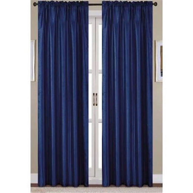 RT Designers Collection PNN08645 Nikki Faux Soie 54 x 95 Po Rod Pocket Panel&44; Citron