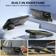 thumbnail image 5 of ExoGuard For Samsung Galaxy S24 FE Case, MagSafe Case with Screen Protector and Kickstand (Black), 5 of 9