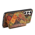 thumbnail image 3 of for Samsung Galaxy S23 Plus Luxury Premium PU Leather + TPU Case with 3 Card Slots, Kickstand Back Case Floral Pattern Skin-Friendly Shock-resistance Cover for Samsung Galaxy S23 Plus, Autumn, 3 of 6
