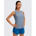 thumbnail image 2 of CRZ YOGA Lightweight Workout Tank Tops for Women Athletic Running Sleeveless Shirts Racerback T-Shirt, 2 of 5