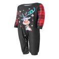 thumbnail image 3 of Christmas Family Matching Pajama Red Holiday Pjs Sets Sleepwear, 3 of 10