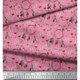 thumbnail image 3 of Soimoi Cotton Poplin Fabric Dream Catcher & Butterfly Decor Fabric Printed Yard 56 Inch Wide, 3 of 3