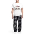 thumbnail image 5 of CafePress - Cute Skull Girl Men's Light Pajamas - Men's Light Loose Fit Cotton Pajama Set, 5 of 7