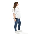 thumbnail image 2 of Blusa estampado unico Roman Fashion /Tallas Extras, 5108 (Blanco) blanco 40, 2 of 6