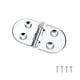 thumbnail image 1 of Bisagra de la puerta Espejo de acero inoxidable Espejo pulido Correa de piso Bisagras Cubiertas de motor reemplazables Accesorios de hardware Piezas Ventana Vogacara TO001141-00, 1 of 6