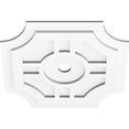 thumbnail image 2 of 20"OD x 2"ID x 6 1/2"C x 1"P Haus Architectural Grade PVC Contemporary Ceiling Medallion, 2 of 11