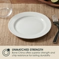 thumbnail image 5 of Fitz and Floyd Nevaeh White Classic Rim 8" Round Bone China Salad Plate, 5 of 10