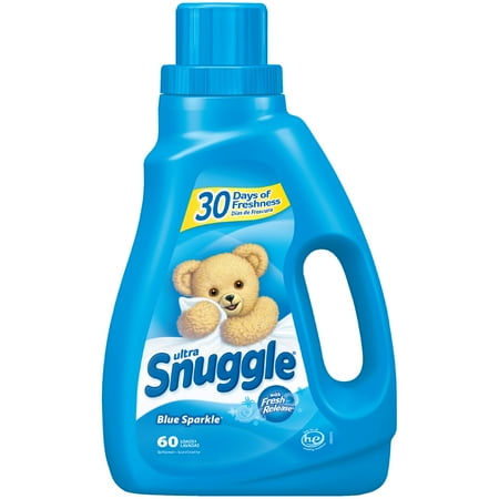 Snuggle Liquid Fabric Softener, Blue Sparkle, 50 Oz