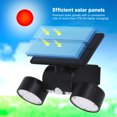 thumbnail image 3 of Double Head Solar Light, ABS Outdoor Solar Motion Sensor Light IP65 Waterproof Grade  for Yard for Deck, 3 of 8