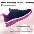 thumbnail image 5 of BEOAPT Women Running Shoes and Breathable Air Sneakers Tennis Walking Shoes Lightweight Casual Sneakers for Gym Travel Work Size 9.5, 5 of 10