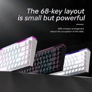 Ajazz NK68 Mechanical Keyboard Magnetic Switch Wired 68keys Gaming Keyboards Rapid Trigger Red Switch Keyboards