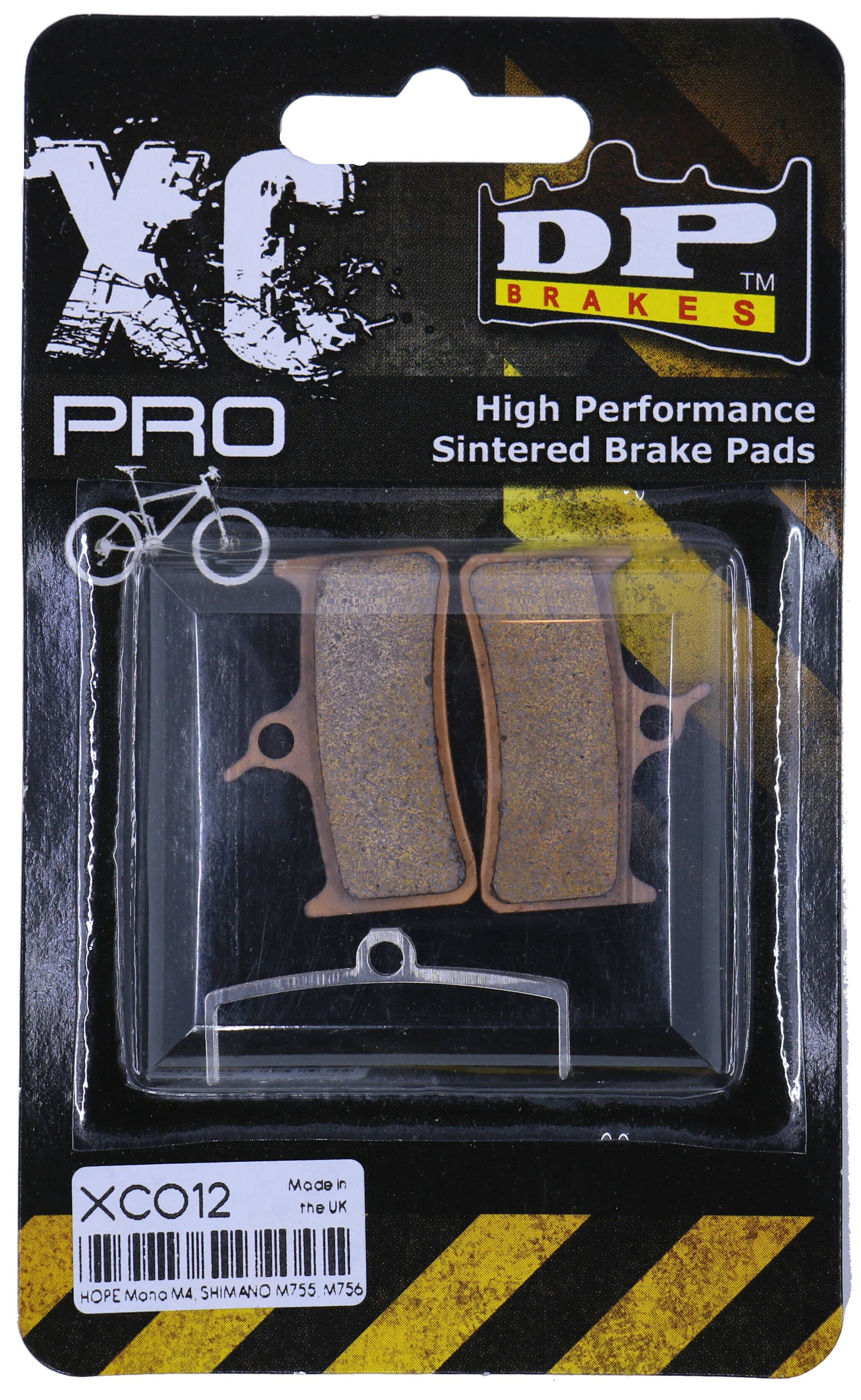 XC PRO DP BRAKES X-Country Sintered Disc Brake Pads for Shimano M755 Systems by