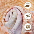thumbnail image 2 of Kokia 9'x12' Washable Modern Abstract Area Rug, Pink Orange Ombre Soft Non Slip Rug for Living Room Bedroom Dining Room, 2 of 7