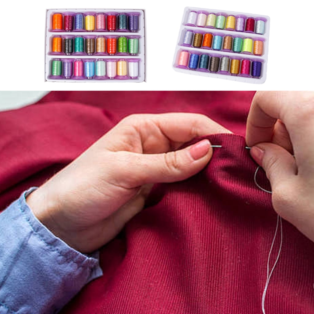 Sewing Thread 300Yards/Spool for Sewing Machine Hand Stitching Embroidery