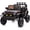 Black, variant on Hikiddo JC324 Kids Ride on Truck Car, 12V Ride on Toy Electric Cars for Kids w/ Remote, Bluetooth - Red
