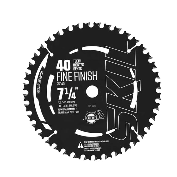 SKIL 7-1/4” 40T Circular Saw Blade