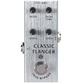 thumbnail image 1 of OUNONA Electric Guitar Effect Pedal Silver Metal Material with for Distortion Sound, 1 of 8