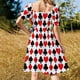 thumbnail image 5 of Vestido de manga corta con diseño de ballenas iluminadas por la luna, vestidos para fiesta de bodas, vestidos de baile, tendencia de ropa de mujer 2025., 5 of 7