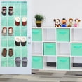 thumbnail image 3 of Organizador de zapatos sencillo para el hogar con 24 bolsillos sobre la puerta, 3 of 6