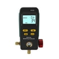thumbnail image 1 of Digital Manifold Guage, Plastic LCD Backlight Vacuum Tester A/C Digital Manifold Meter  For Air Conditioner, 1 of 8