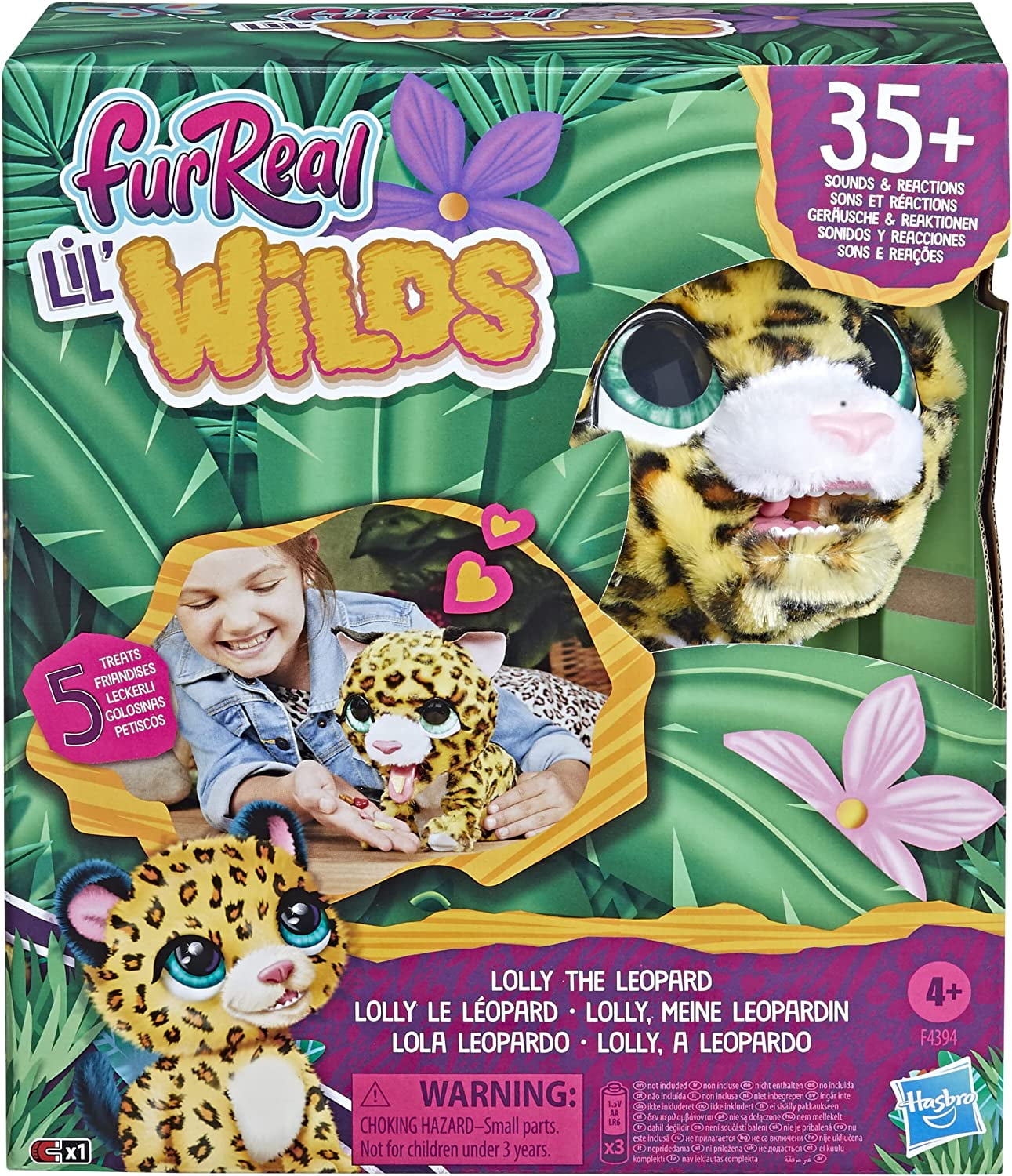 FurReal Lil' Wilds Lolly the Leopard Interactive Pet - Walmart.com