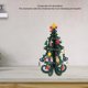 thumbnail image 4 of Decoración De Escritorio Para árbol De Navidad, árbol De Navidad En Miniatura, Artesanía Divertida De Madera, Fácil Montaje Para Fiesta, Sala De Estar, 4 of 7