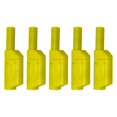 thumbnail image 2 of 5pcs Safety 4mm Banana Plug Male Retractable Sheath Stackable Solder Connectors, 2 of 9